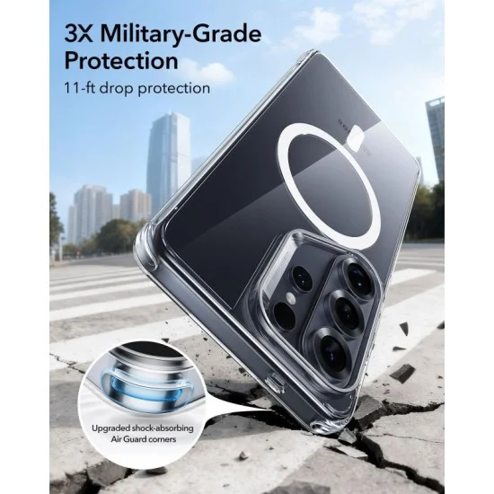 ESR Classic Hybrid Case for Galaxy S26 Ultra - Clear